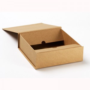 Fantazyjne, wielokrotnego użytku, sztywne składane pudełko na papier typu multi kraft